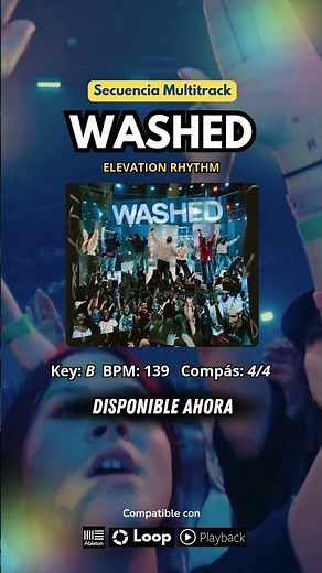 WASHED (ELEVATION RHYTHM) #secuencia #multitrack