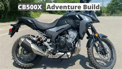Turning a CB500X into a real adventure bike