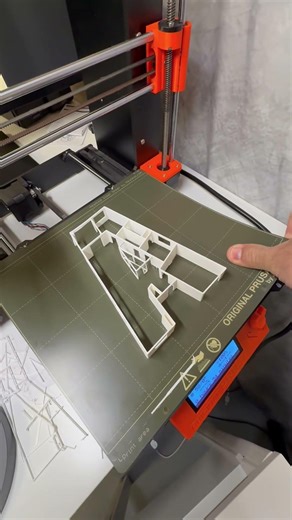 3D Print Architectural Design Floor Plan