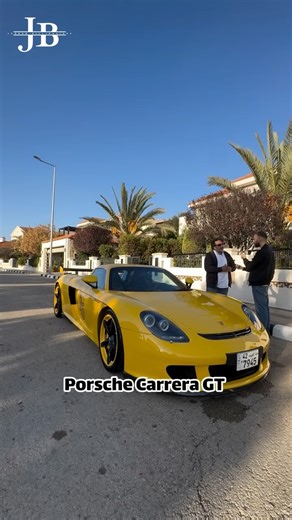 Jordan Billionaires on Instagram‎: "اخر الفيديو في مفاجأة 🎁 Interview with the most popular Carrera GT in the GCC / Middle East region Acclaimed by many automotive experts as the best analog super car #jordan #luxury #egypt #luxurylifestyle #billionaire"‎