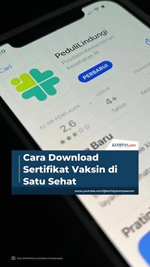 Panduan Lengkap Download Sertifikat Vaksin Satu Sehat