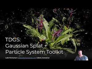 Interactive Particle Systems from Gaussian Splats in TouchDesigner! (2025 + Mac Compatible)
