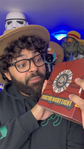 This is the Iron Man heart arc reactor, and is possibly the coolest desktop item that I own