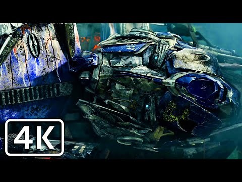 Transformers 2 - Megatron kills Optimus Prime [4K]