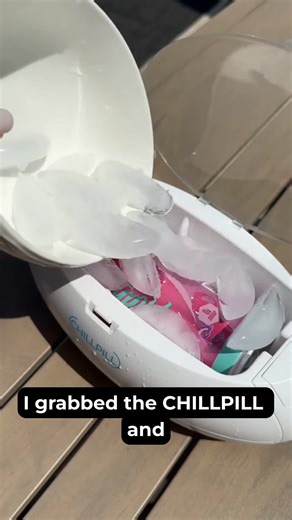 I grabbed the CHILLPILL and it legit chilled my drink way faster than my fridge—no mess, no fizz, just icy vibes. https://linktr.ee/chillpillchiller