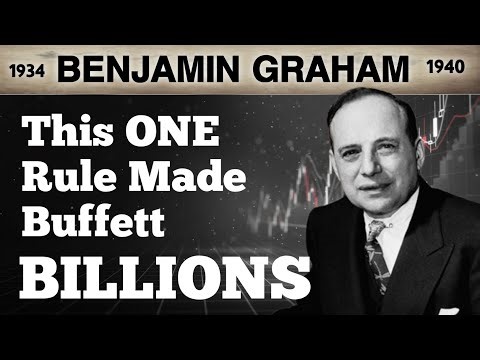 BENJAMIN GRAHAM’S Rule That Made Warren BUFFETT Rich 💸📘