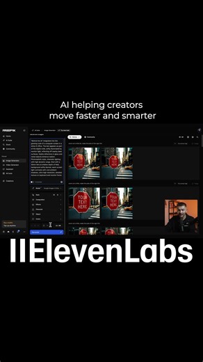 AI helping creators move faster and smarter‪@elevenlabsio‬