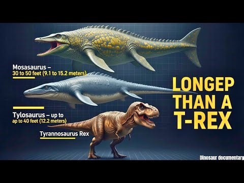 Mosasaurs: The Ocean Monsters Bigger Than T-Rex.#viralvideo