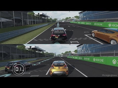 Forza Motorsport 7 Splitscreen Gameplay - Monza