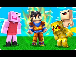 WE BECAME CARTOONS IN MINECRAFT 😱