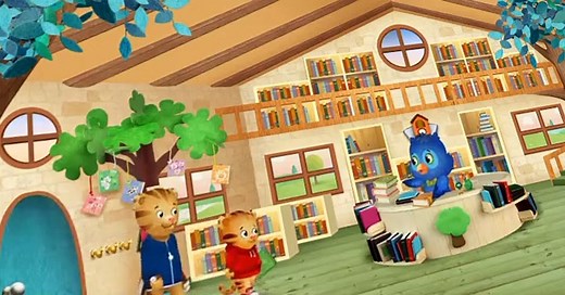 Daniel Tiger's Neighborhood Daniel Tiger’s Neighborhood S03 E002 Sharing at the Library / Daniel Sha