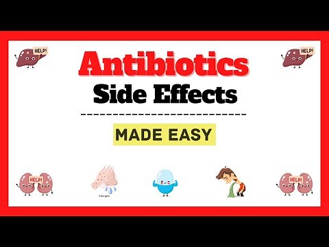 Side Effects of Antibiotics, Adverse Effects of Antibiotics, Pharmacology Made Easy