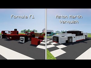 Minecraft 5 Race Car Designs