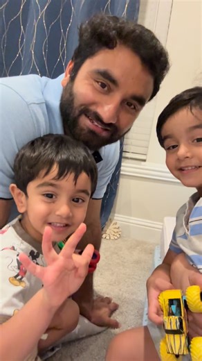 YUvaan&VIhaan’s Memory Book🤩 on Instagram: "Say cheers…..😊 #twinsofinstagram #instagood #funnykids #nofilter #desi"