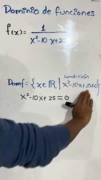 1 Domain of functions of a real variable