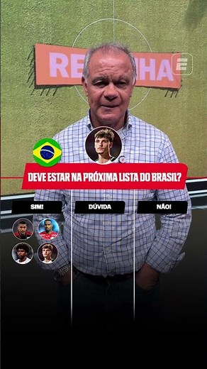 DEVEM ESTAR NA PRÓXIMA LISTA DA SELEÇÃO BRASILEIRA? #shorts