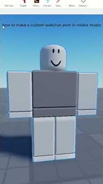 Roblox Studio | How to make a custom running/walking animation #robloxstudio #animation #custom