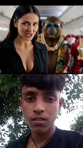 Tinku vs Tuntun Bua 😱 । Iron Man Suit Wali Ladai ✈️🔥 । Fanny Short Video #aimonkey