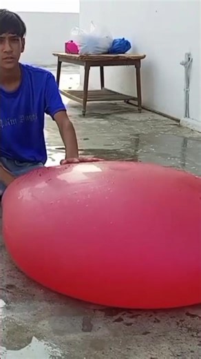 World's Heavy Weight Giant Balloon Pop😱😳🧐💥🤘🎈!!!