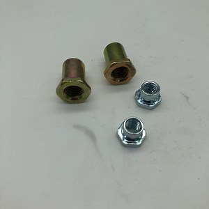 [Hot Item] Customized Insert Nut Non Standard Flat Head Round Body Insert Nuts