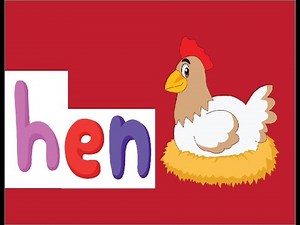 Learning Phonics Short vowel "e"