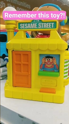 1980s Sesame Street toy! 😍 #nostalgia #asmr #asmrtoys #memoryunlocked #sesamestreet #shorts