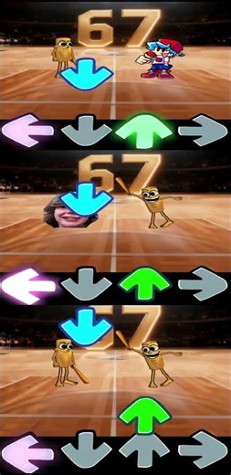 FNF 67 BUT TEST TUNG TUNG SAHUR #SHORTS