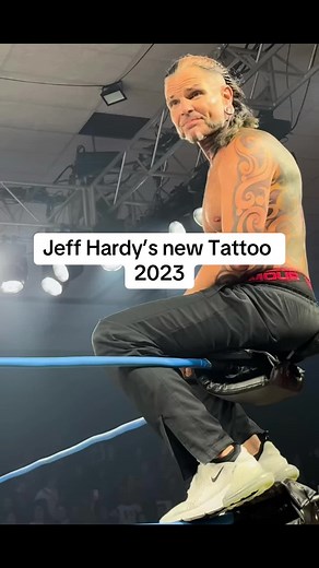 Jeff Hardy's New Tattoo 2023 - WWE Legend's Bold Ink Design