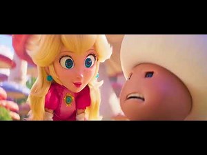 Mario, Toad and Peach travel through Worlds | The Super Mario Bros Movie Clips 4K