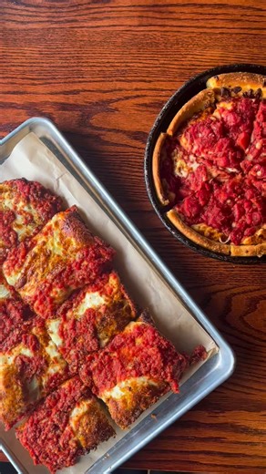 Nothing says good times like a pizza cheers. 🍕✨ Fresh from the oven, straight to your table, that’s the Uno’s way. | Uno Pizzeria & Grill