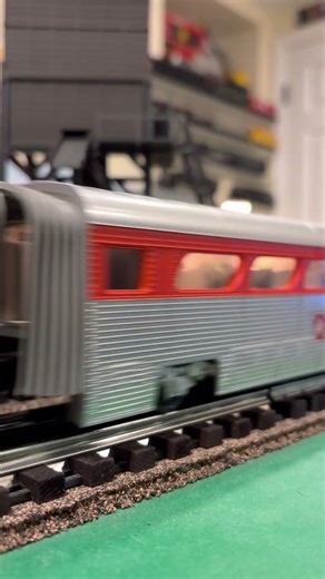 MTH Aerotrain on Arts Model Trains layout