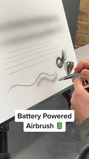 Battery Powered Airbrush Spray Test