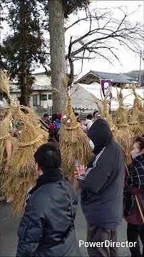 ユネスコ無形文化遺産★米川の水かぶり