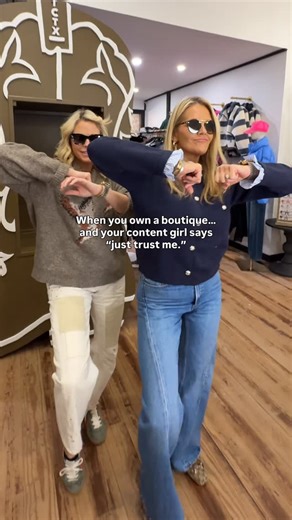 The Collection Texas on Instagram: "Nobody prepares you for this part of owning a business. 🤣💃🏼 Have you been to see our Photo Boot yet? 🤠"