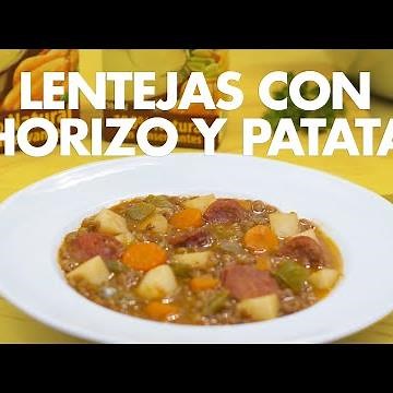LENTEJAS CON CHORIZO Y PATATAS | Gallina Blanca