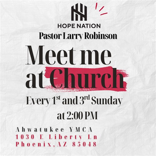 Yesterday’s experience Today’s Pleasure Tomorrow’s promise #HOPENATION | Larry J. Robinson | Facebook