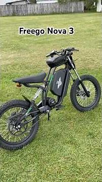 Freego Nova 3 unboxing/ review by ‪@AmpedByJ‬ #review #freegonova3 #nova3 #electricbike #offroad