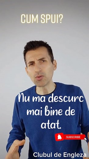 Mai bine de atat, nu ma descurc.#englezapentrutoti #englezaromania #englezabritanica #conversatie #invatamimpreuna #englezi #lectiionline #curs #cursuri #cursurienglezaonline #gramatica #vocabular #cuvinte #englezaonline #englezagratuit #limbaengleza #engleză #invatapetikok