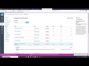 How to check grades on Canvas