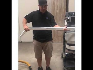 ASL Machines USA 1103PS Industrial Vacuum with Pre-Separator Attached