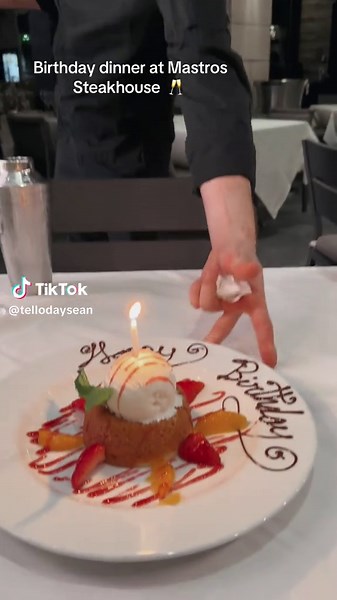 Birthday Dinner at Mastro’s Steakhouse in Houston