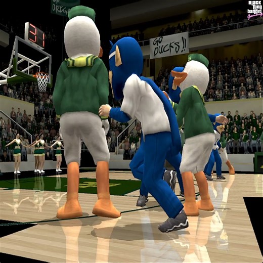 NCAA March Madness 2004 | Duke Blue Devils vs. The Oregon Ducks (Mascot Game) #gaming #basketball | Black Lung Bandit Gaming