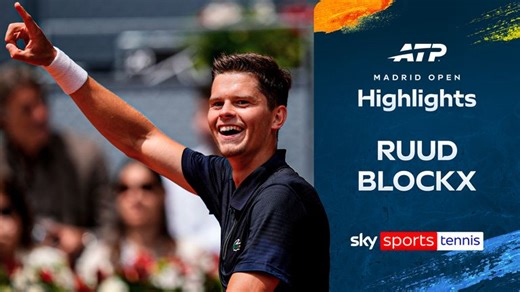 Casper Ruud vs Alexander Blockx | Madrid Open highlights