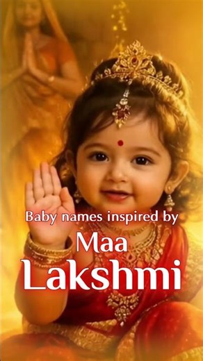 Top 5 Lord Laxmi Baby Girl Names | Powerful & Unique Hindu Names for Girls #baby #cute #shorts