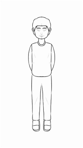 character drawing ibs paint/ 2D animation