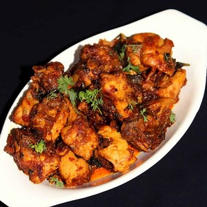 Chicken Fry Recipe South Indian Andhra Style - Yummy Indian Kitchen