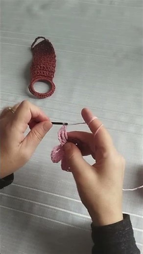 Crochet Towel Topper | Cute Hanging Towel Holder