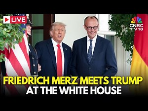 LIVE: German Chancellor Friedrich Merz Meets Trump For The First Time at The White House | N18G