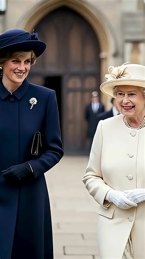 Queen Elizabeth’s Historic Gesture at Princess Diana’s Funeral 💐 #RoyalFamily #PrincessDiana When Princess Diana tragically died in 1997, the royal family followed strict protocol: no speech, no flag lowering, no state funeral. But public outrage forced the palace to change. The most unforgettable moment came when Queen Elizabeth II bowed her head as Diana’s coffin passed — breaking royal tradition in a gesture of respect never seen before. This powerful act became one of the most iconic symbol