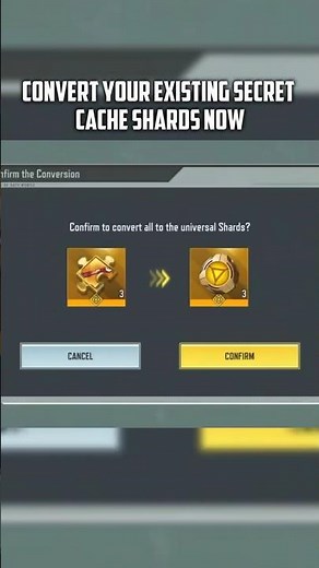 How To Convert Secret Cache Shards To Universal Shards